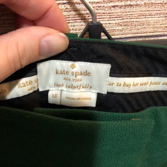 kate spade Green Trousers - Picture 4 of 4